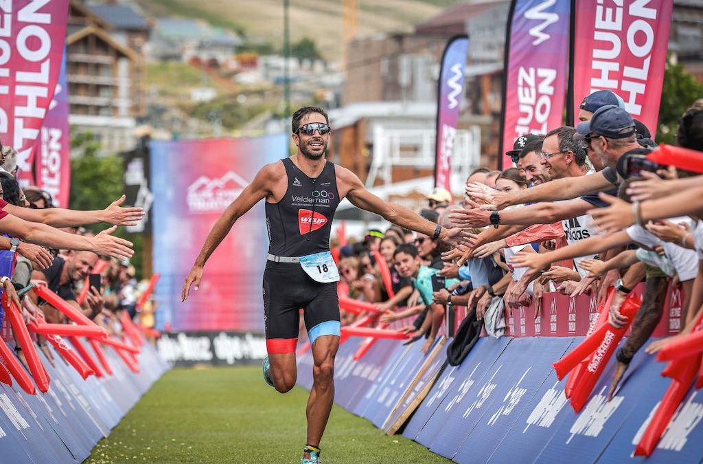 Opnieuw podiumplaats voor Emmanuel Lejeune in korte triatlon Alpe d’Huez