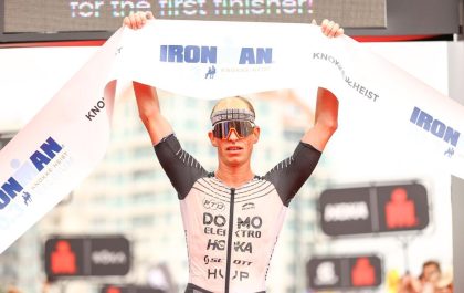 Pieter Heemeryck wint de IM 70.3 Knokke (3athlon.be/David Pintens)