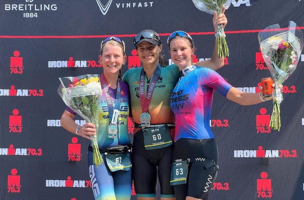 Hanne De Vet opnieuw op podium in 70.3 Ironman Maine, slot voor WK 2025 al binnen