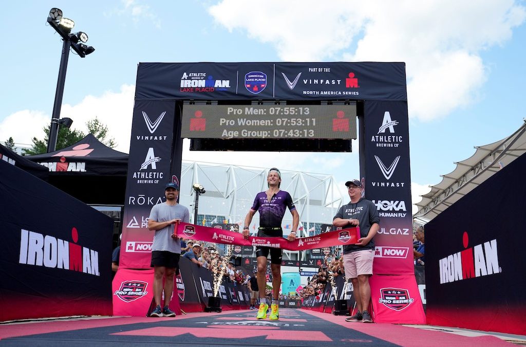 Trevor Foley en Danielle Lewis winnen eerste Ironman, Bart Aernouts negende in Lake Placid