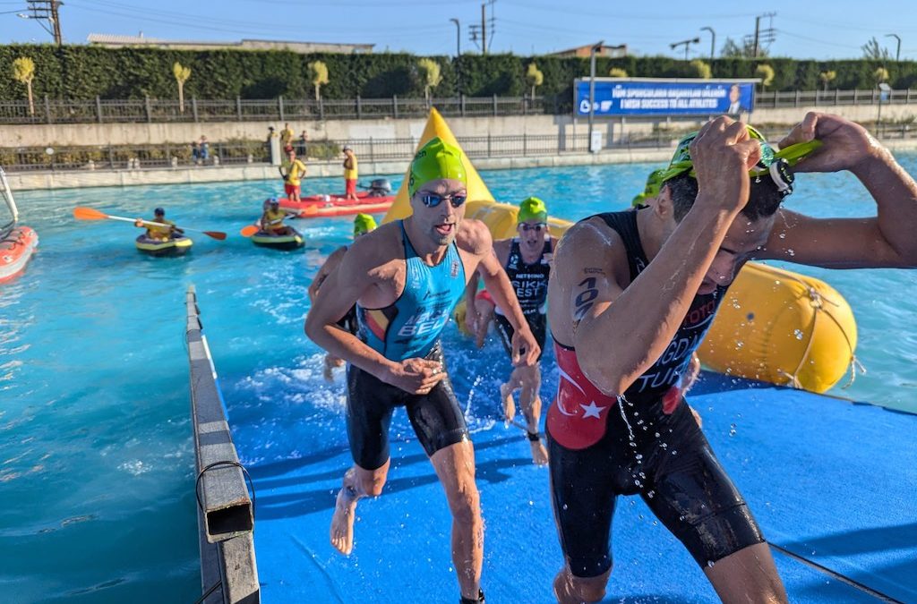 Twee Belgische elites en een belofte triatleet kwalificeren zich nipt voor A-finale EK sprinttriatlon in Balikesir