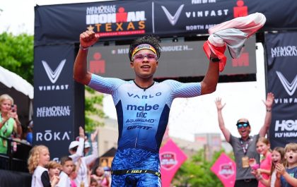 Tomas Rodriguez won in april de Ironman Texas (Foto: Kyle Rivas/Getty Images for IRONMAN)