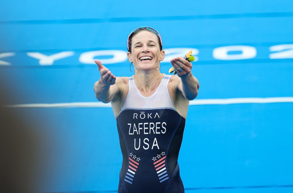 Amerikaanse triatlon Katie Zaferes neemt afscheid van de triatlonsport