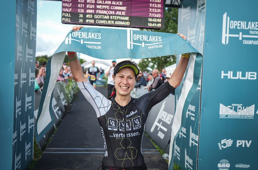 Schrijf je nu in voor volledige triatlon Openlakes Champagne en krijg 50 euro korting